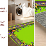 Eclectic Kitchen Decor with(Green)