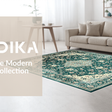 Classic Distressed Tiled Appearance(Green)