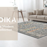 Chic Monochrome Graphic Statement(Beige)