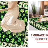 Festive Green Shamrock Decor(Green)