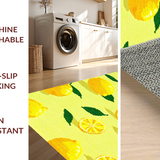 Classic Farmhouse Lemon Patterned Style(Yellow)