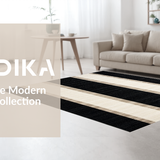 Vibrant Eclectic Horizontal Lines(Beige)