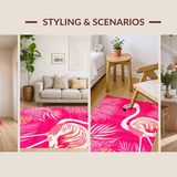 Contemporary Floral Accents(Pink)