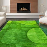 Elegant Greenery Abstract Print(Green)