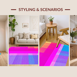 Joyful Curved Line Arrangement(Pink)