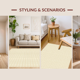 Trendy Striped Visual Elegance(Beige)