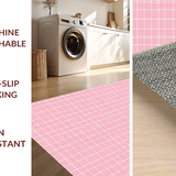 Elegant Cozy Checkerboard Aesthetic(Pink)