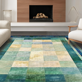 Ultra Soft Area Rug, Non Slip, Stain Resistant, Washable Area Rugs for Living Room, Bedroom, Coastal Sea Turtle Rug: Artistic Beach Theme Rug for Decor(Blue)