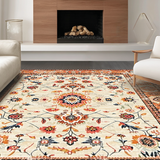 Lively Flower with Vintage Charm(Beige)