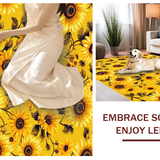 Vibrant Floral Patterned Statement(Yellow)