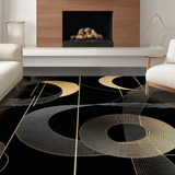 Bold Artistic Geometric Fusion(Black)