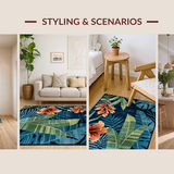 Luxurious Vintage Symmetrical Style(Blue)