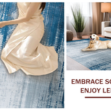Trendy Distressed Ombre Effect(Blue)