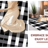 Contemporary Earth Tone Trellis Style(Black)