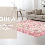 Trendy Earthy Floral Vibe(Pink)
