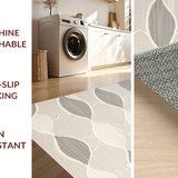 Artisanal Textured Scallop Design(Beige)