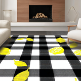 Elegant Distressed Plaid Design(Black)
