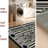 Elegant Zebra Abstract Aesthetic(Black)