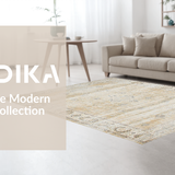 Elegant Cream and Beige Ogee Style(Beige)