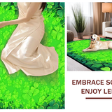 Inviting Natural Elements Floor Accent(Green)