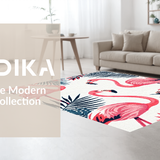 Ultra Soft Area Rug, Non Slip, Stain Resistant, Washable Area Rugs for Living Room, Bedroom, Luxurious Elegant Nautical Theme(Pink)