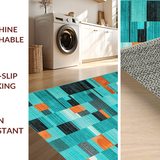 Chic Neutral Tone Geometry(Blue)