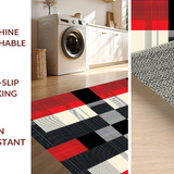 Chic Bold Checkerboard Aesthetic(Red)