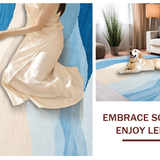 Chic Coastal Inspired Abstract Motif(Blue)