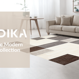 Artful Cream Medallion Layout(Beige)