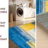 Artistic Swirl Motif in Blue(Blue)