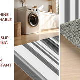 Sophisticated Striped Monochrome Theme(Black)