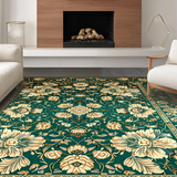 Chic Ogee Patterned Visual Appeal(Green)