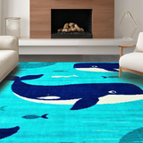 Joyful Underwater Adventure Scene(Blue)