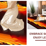 Bold Modern Lava Swirl Effect(Red)