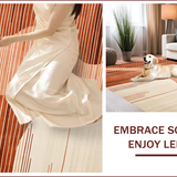 Ultra Soft Area Rug, Non Slip, Stain Resistant, Washable Area Rugs for Living Room, Bedroom, Elegant Soft Shag Aesthetic(Beige)