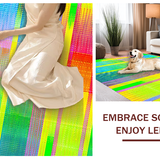 Joyful Pastel Symmetrical Shapes(Red)