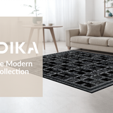 Ultra Soft Area Rug, Non Slip, Stain Resistant, Washable Area Rugs for Living Room, Bedroom, Elegant Black Bow Area Rug: Coquette Home Decor(Black)