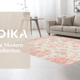 Eclectic Bold Colorful Bloom(Ivory)