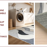 Sophisticated Grey Geometric Motif(Gray)