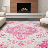 Chic Subtle Floral Motif Blend(Pink)