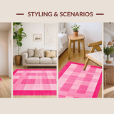 Chic Pastel Checkered(Pink)