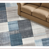 Contemporary Taupe Geometric Mosaic(Gray)