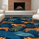 Vibrant Wildlife Celebration Design(Blue)