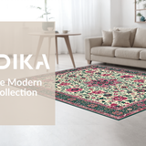 Vibrant Rustic Medallion Style(Beige)