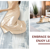 Luxurious Plush Furry Ripple(Gray)