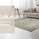 Ultra Soft Area Rug, Non Slip, Stain Resistant, Washable Area Rugs for Living Room, Bedroom, Timeless Rustic Jute Style(Beige)