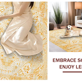 Vintage Floral Tiled Motif(Gold)