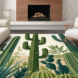 Earthy Tones Square Decor(Green)