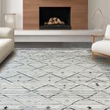 Contemporary Distressed Diamond Aesthetic(Gray)