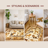 Charming Jungle Themed Decor(Beige)